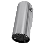 Вытяжка островная Maunfeld Drum Wall 35 нержавеющая сталь, 32.5 см, 850 куб. м/ч, 48 дБ