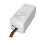 Портативный аккумулятор MORE CHOICE (4620202552860) PB59-50 50000mAh 1USB+1Type-C+1micro-USB 3.0A 22.5W+PD20W+QC3.0, белый