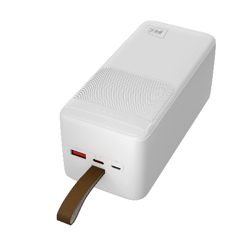 Портативный аккумулятор MORE CHOICE (4620202552860) PB59-50 50000mAh 1USB+1Type-C+1micro-USB 3.0A 22.5W+PD20W+QC3.0, белый