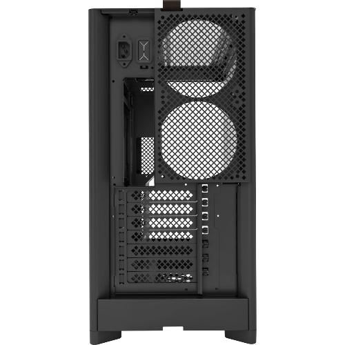 Компьютерный корпус Montech HS02 черный без БП ATX 4x140мм 2xUSB 3.0 1xUSB3.1 audio bott PSU
