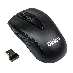 Мышь беспроводная Dialog Comfort MROC-17U черный, 1200 dpi, радиоканал, USB, кнопки - 3