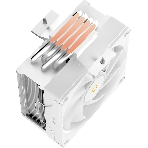 Кулер для процессора Ocypus Delta A40 SE WH ARGB, 120мм ARGB FAN, Top ARGB Panel, 4 HEAT PIPES, 4-PIN PWM, 800-1800 RPM, 31DBA, HYDRO BEARING, LGA115X/1200/1700/18XX, AM4/AM5