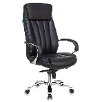Кресло Бюрократ T-9922SL/BLACK черный, кожа