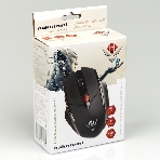 Мышь проводная Dialog MOG-11U Nakatomi Gaming - 6 кнопок + ролик, USB,черная