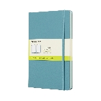 Блокнот Moleskine CLASSIC QP062B35 Large 130х210 мм, 240 страниц, нелинованный, твердая обложка, голубой