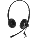 Гарнитура Yealink YHS34 Dual чёрный, проводная
