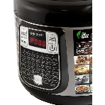 Мультиварка Endever Vita-95, мощность 1000 Вт, черный/стальной, емкость 5л, 45 авторежимов работы, книга рецептов