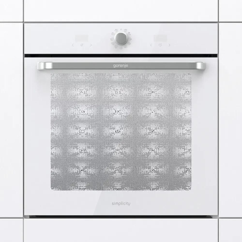 Духовой шкаф Gorenje BOS6737SYW, 77л, дверца с 2 стеклами, белый
