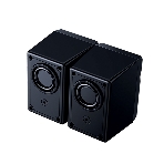 Акустическая система 2.0 Qumo Rage AS005, 10 ВТ, объемное звучание, синяя подсветка (отключаемая), USB/Jack 3,5мм