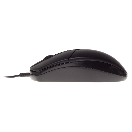Мышь проводная Oklick 275M черный, 1000 dpi, USB, кнопки - 3