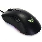 Мышь проводная Crown CMGM-904 черный, 7000 dpi, USB, кнопки - 7