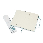 Блокнот Moleskine CLASSIC QP062B35 Large 130х210 мм, 240 страниц, нелинованный, твердая обложка, голубой