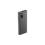 Портативный аккумулятор OLMIO QR-10, 10000mAh, 22.5W, QuickCharge3.0/PowerDelivery, LCD, серый