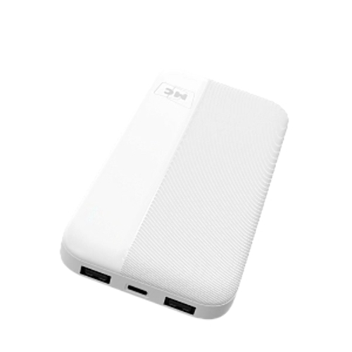 Портативный аккумулятор MORE CHOICE (4620202552907) PB25-10 белый - 10000mAh 2USB