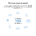 Бесшовный Mesh роутер Mercusys Halo H60X(2-pack) AX1500 10/100/1000BASE-TX белый (упак.:2шт)