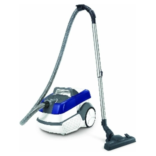 Пылесос Zelmer ZVC9140D W&D AquaLeon Pro синий/белый, 360/2100 Вт, уборка влажная/сбор жидкости/сухая, пылесборник контейнер 3.5 л