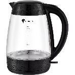 Чайник электрический LEONORD LE-1519 2 л, 2200 Вт, стекло, черный
