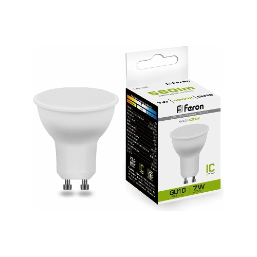 Лампа светодиодная Feron LB-26 80LED 7W 230V GU10 4000K