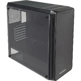 Компьютерный корпус Accord JP-X черный без БП ATX 2xUSB 2.0 1xUSB 3.0 bott PSU