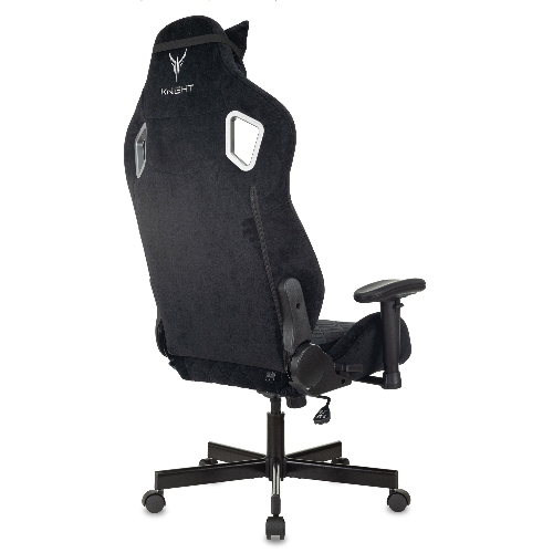 Кресло игровое Бюрократ Knight Outrider Light-20 черный с подголов. крестовина металл