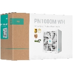 Блок питания Deepcool/GAMERSTORM PN1000M WH (ATX 3.1, 1000W, Full Cable Management, PWM 135мм fan, Active PFC, 80+ GOLD, Active PFC + Full Bridge SRC LLC + DC/DC,Gen5 PCIe, белый) RET