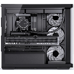 Корпус без блока питания Корпус JONSBO D300 Black MATX без БП, боковая панель из закаленного стекла, mini-ITX, micro-ATX, черный