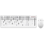 Комплект клавиатура+мышь Acer OCC401 беспроводной, USB, 1600 DPI, белый