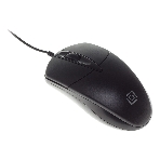 Мышь проводная Oklick 275M черный, 1000 dpi, USB, кнопки - 3