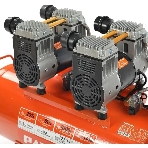 Компрессор поршневой безмасляный Patriot WO 80-360, 360 л/мин, 8 бар, 2200 Вт, 80 л, быстросъем и "елочка" с вентилем