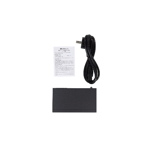 Коммутатор Unmanaged Switch 4x1000Base-T PoE, 1x1000Base-T, PoE Budget 60W, Long-range PoE up to 250m, metal case