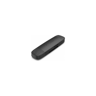 Кард-ридер Vention CLKB0/черный/SD,SDHC,SDXC,TF,micro-SD,micro-SDXC,miсro-SDHC/USB 3.0/Type C/OTG/пластик