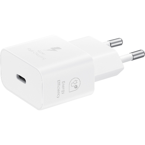 Сетевое зарядное устройство Samsung EP-T2510 25W Type-C белый + cable