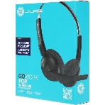 Гарнитура JLab GO Work Pop Wireless Headphones чёрный, беспроводная, Bluetooth, до 50 ч