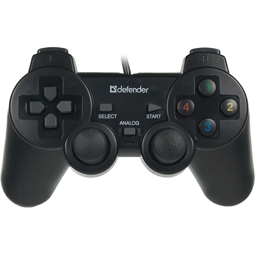 Геймпад Defender Omega USB, Проводной геймпад, 12 кнопок, 2 стика