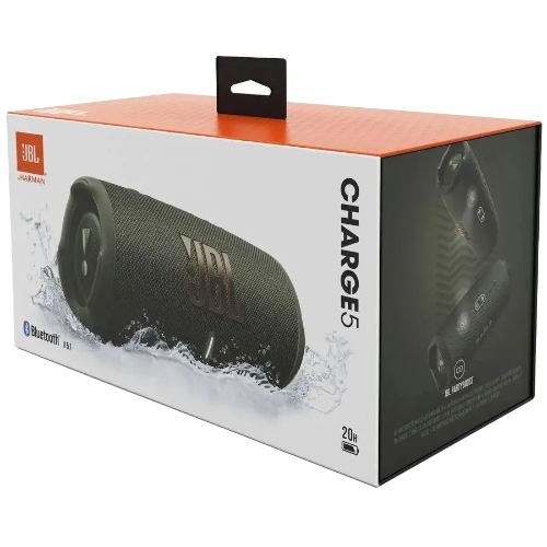Портативная акустика JBL Charge 5, зеленый