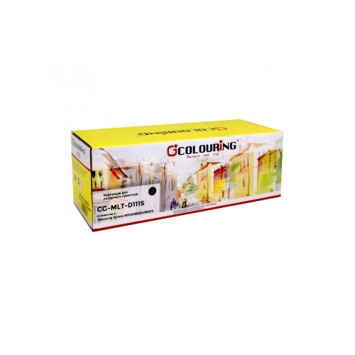 Картридж лазерный Colouring CG-MLT-D111S черный (1000 копий) для принтеров Samsung Xpress SL-M2020/SL-M2020W/SL-M2021/SL-M2022/M2070F/SL-M2070W/SL-M2070F/SL-M2070FW/SL-M2072