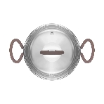 Кастрюля Rondell Etery RDS-1600 5.1 л. d=24 см (с крышкой) сталь