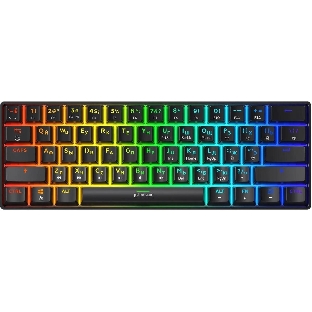 Клавиатура Oklick K713X проводная, USB Type-A, чёрный