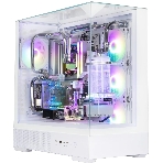 Компьютерный корпус ZALMAN P40 Prism Plus, ATX, белый, WINDOW, 3xCombo (3.5'' or 2.5
