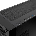 Компьютерный корпус без блока питания Case HSPD M541, Mesh Mid Tower, черный, TG, 0.7 SPCC, no fans, ATX, mATX, mITX, 170/405/210мм, 2x2.5