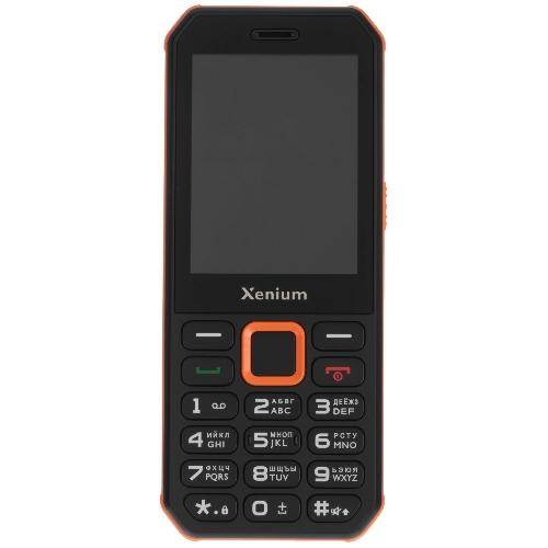 Мобильный телефон Xenium X300 черный/оранжевый