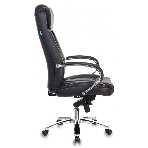 Кресло Бюрократ T-9922SL/BLACK черный, кожа