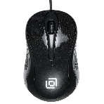 Мышь проводная Oklick 385M черный, 1000 dpi, USB, кнопки - 3