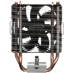 Кулер для процессора PCCooler R200 S115X/1200/1700/AM4/AM5 (TDP 110W, 90мм Non LED Fan, 2 тепловые трубки 6мм, 2200RPM, 28,3dBa)