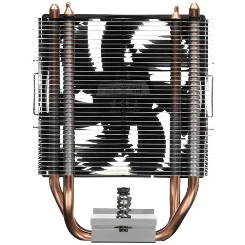 Кулер для процессора PCCooler R200 S115X/1200/1700/AM4/AM5 (TDP 110W, 90мм Non LED Fan, 2 тепловые трубки 6мм, 2200RPM, 28,3dBa)