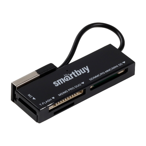 Картридер Smartbuy черный (SBR-717-K). 