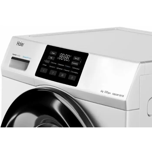 Стиральная машина Haier HW60-BP10919B белая, загрузка фронтальная 6кг, 1000 об/мин., класс: A+++