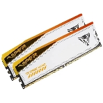 Оперативная память Patriot Viper Elite 5 TUF Gaming, DDR5, 48GB (2x24 GB), 6000 MHz, CL36, DIMM, радиатор, RGB, белый