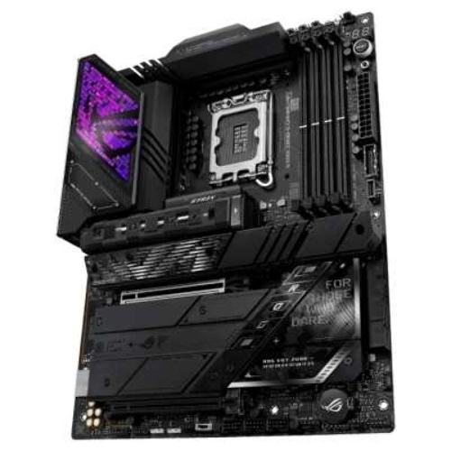 Материнская плата ASUS ROG STRIX Z890-E GAMING WIFI, LGA 1851, Intel Z890, 4xDDR5, 4xSATA, 7xM.2, 1xPCIe 5.0 x16, 1xPCIe 4.0 x16, 1xHDMI, 1xDP, 2xUSB-C Thunderbolt 4, 7xUSB-A 3.2 Gen 2, 3xUSB-A 3.2 Gen 1, 2xUSB-C 3.2 Gen 2x2, 1x 5Gb LAN, 2x3.5 мм, 7.1, ATX