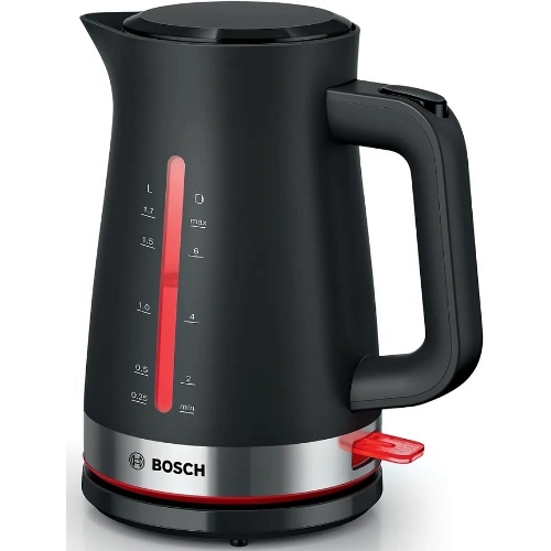 Чайник электрический Bosch TWK4M223 1.7 л, черный корпус: пластик